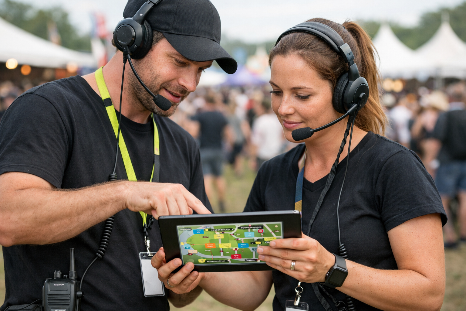 Etkinlik alaninda koordinatorler arasi iletisim