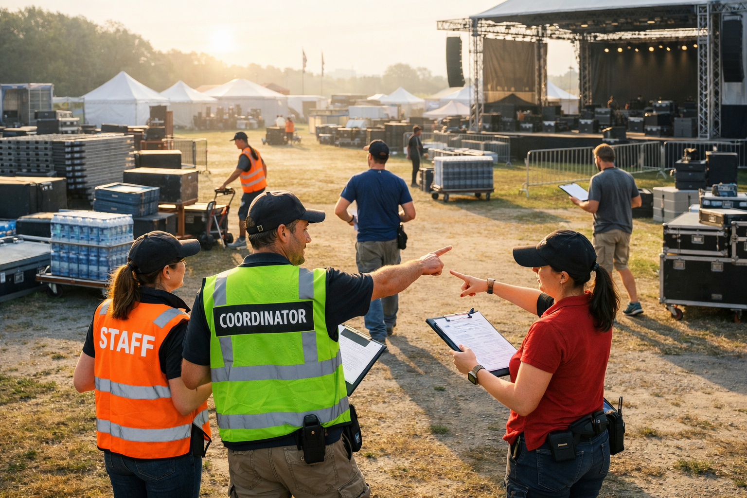 Koordinatorlerin etkinlik alaninda gorev dagilimindan bir gorunum